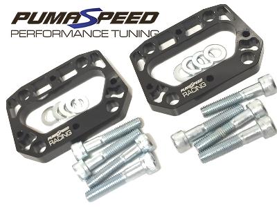 Fiesta Rear Axle Spacer Kit 12.5mm - Silver